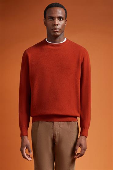 ROUNDNECK KNIT BRICK