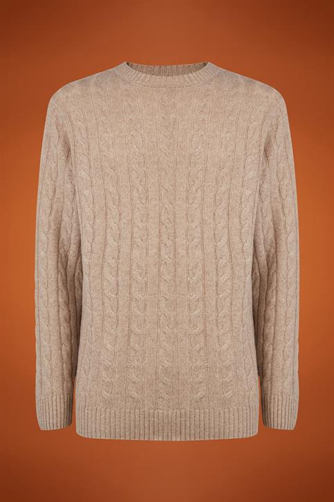 ROUNDNECK KNIT CABLE