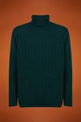 TURTLENECK KNIT CABLE