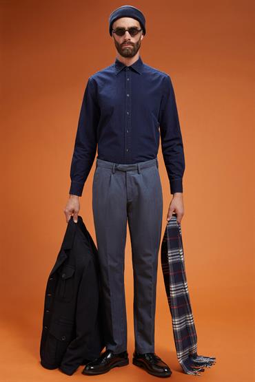 CLASSIC TROUSERS DK BLUE