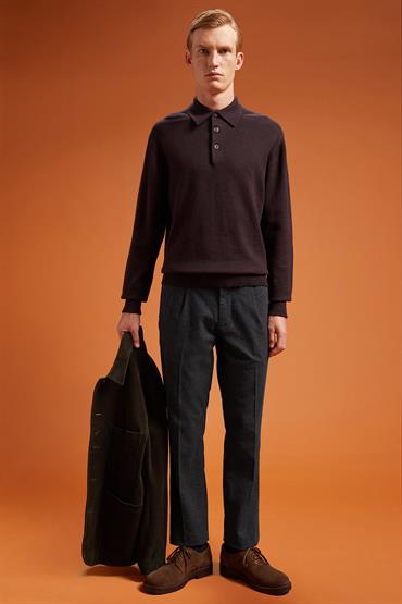 TROUSERS WITH PINCES GREY