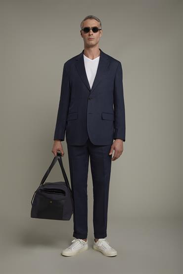 SINGLE BREASTED SUIT DK BLUE