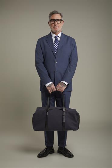 SINGLE BREASTED SUIT DENIM