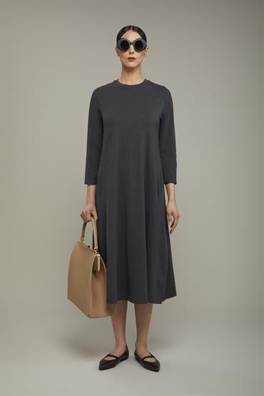 LONG SLEEVES DRESS DK GREY