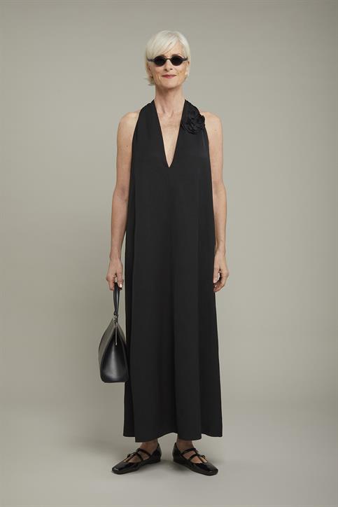LONG DRESS WITH CROSSED BACK