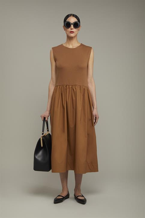 UNSLEEVES DRESS