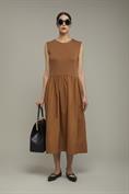 UNSLEEVES DRESS