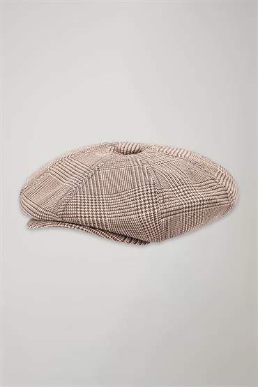 NEWSBOY HAT BEIGE
