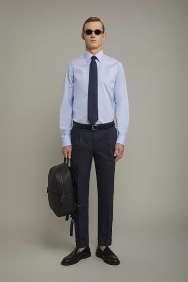 CLASSIC COLLAR REGULAR FIT SKY