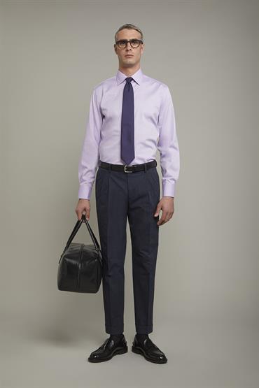 CLASSIC COLLAR REGULAR FIT LILAC