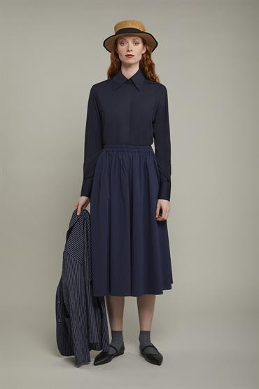 CLASSIC COLLAR REGULAR FIT DK BLUE