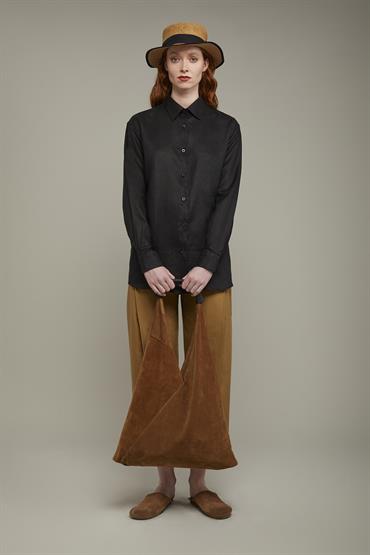 FRENCH COLLAR SHIRT BLACK