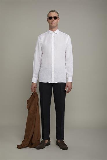 FRENCH COLLAR SHIRT WHITE