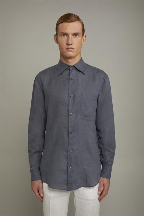 BUTTON DOWN COLLAR BAGGY FIT