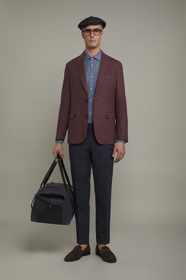 JACKET BORDEAUX