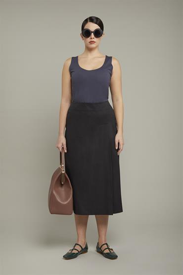 LONG SKIRT ANTHRACITE
