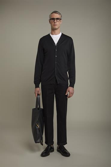 CARDIGAN V-NECK BLACK