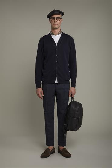 CARDIGAN V-NECK MIDNIGHT