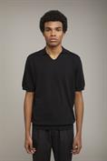 SHORT SLEEVES KNITTED POLO