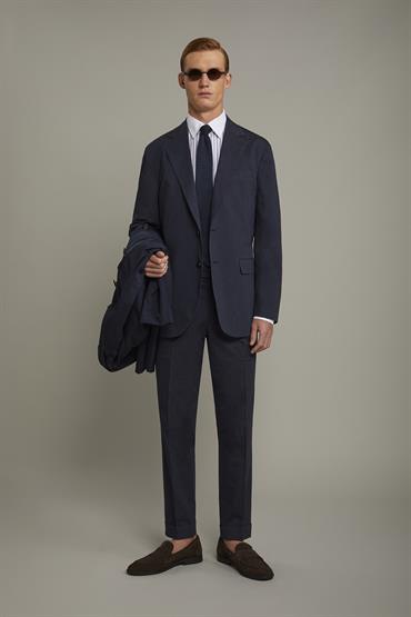 TROUSER DK BLUE