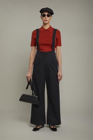 TROUSER WITH SUSPENDERS