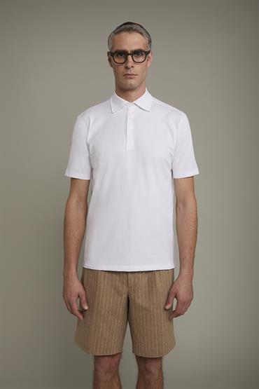 SHORT SLEEVES FRENCH COLLAR POLO