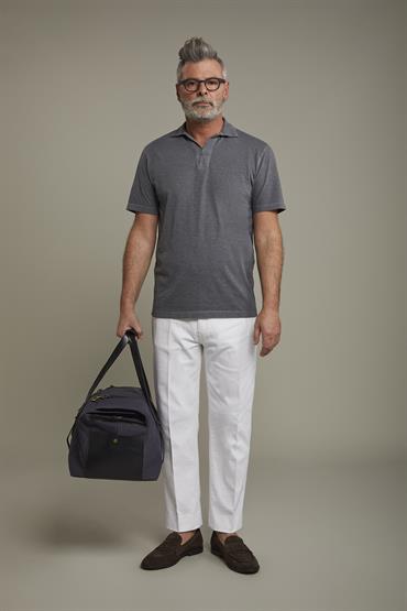 SHORT SLEEVES POLO ANTHRACITE
