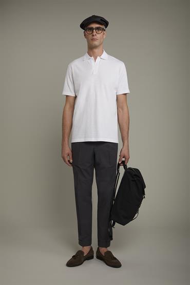 SHORT SLEEVES POLO WHITE