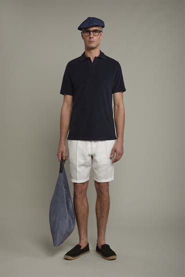 SHORT SLEEVES POLO DK BLUE