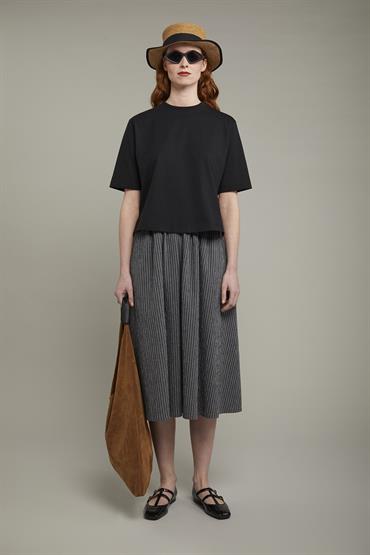 T-SHIRT ROUND NECK BLACK