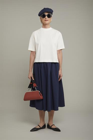 T-SHIRT ROUND NECK OFF WHITE