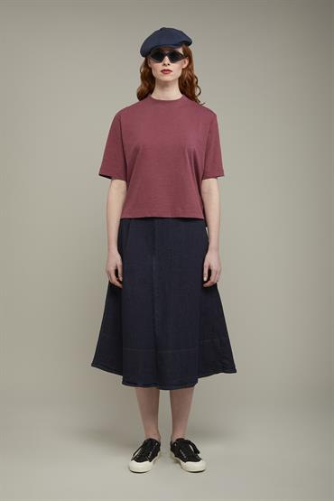 T-SHIRT ROUND NECK MAUVE