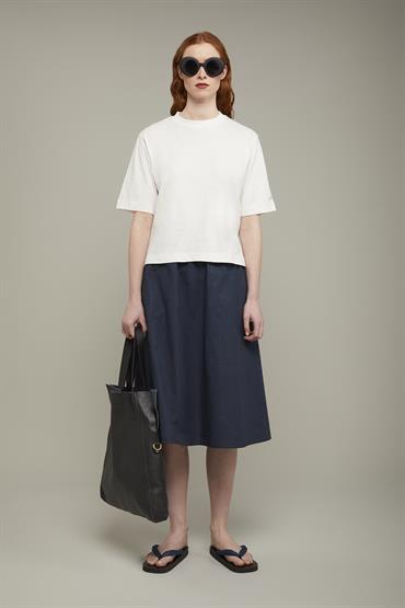 T-SHIRT ROUND NECK OFF WHITE