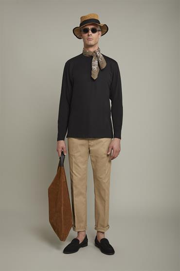 LONG SLEEVES T-SHIRT BLACK