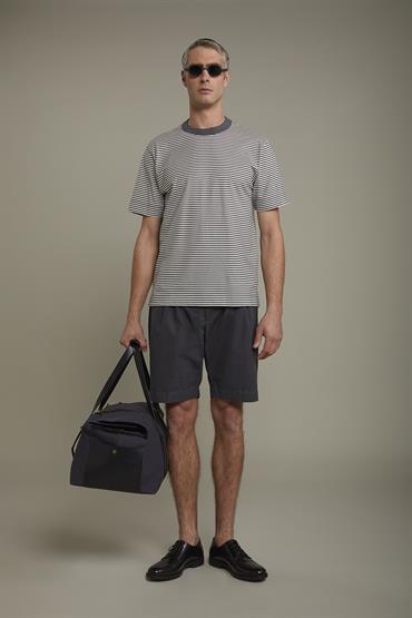 SHORT SLEEVES T-SHIRT OFF WHITE/ANTHRACITE