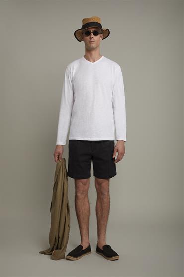 T-SHIRT LONG SLEEVES OFF WHITE