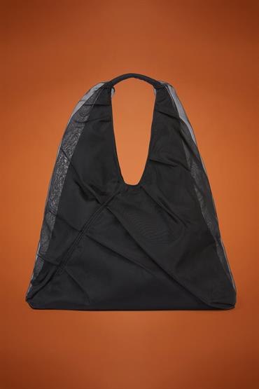 SHOPPING BAG 45X3,5X58 BLACK