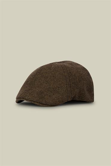 NEWSBOY HAT BEIGE
