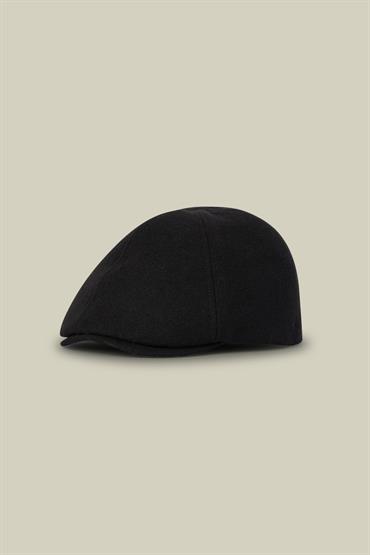 NEWSBOY HAT BLACK