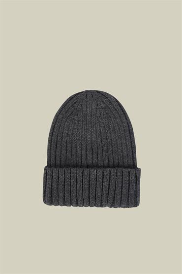 RIB BEANIE HAT