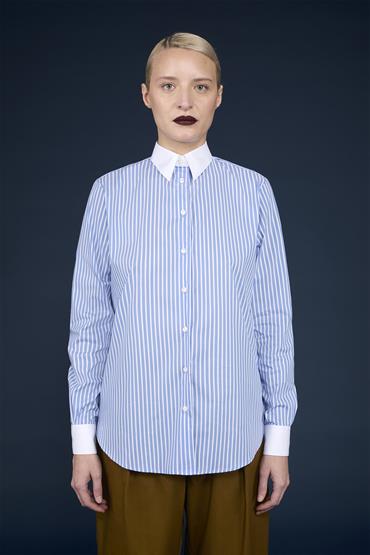 CLASSIC SHIRT SKY/WHITE