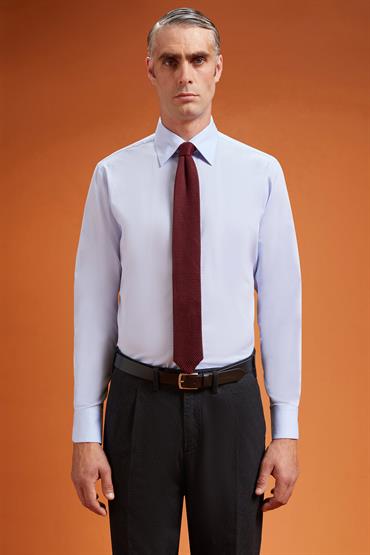 CLASSIC COLLAR REGULAR FIT SKY