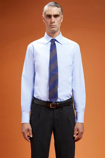 CLASSIC COLLAR REGULAR FIT LT SKY