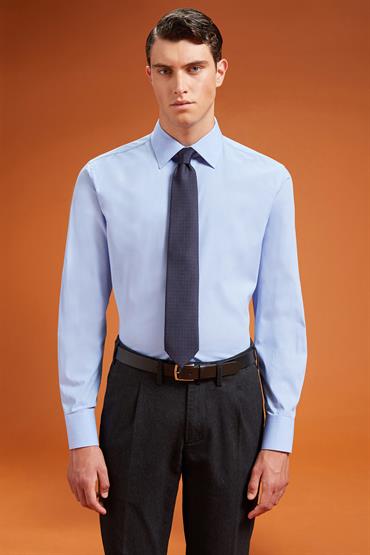 CLASSIC COLLAR REGULAR FIT SKY