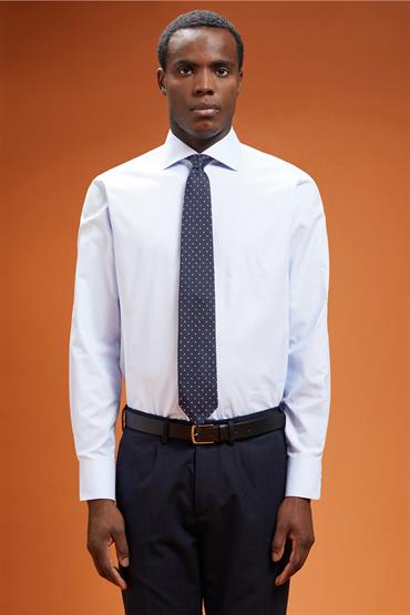 CLASSIC COLLAR REGULAR FIT LT SKY