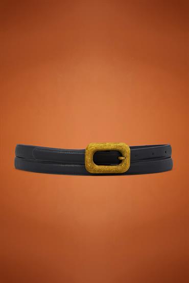 VINTAGE BELT 15MM BLACK