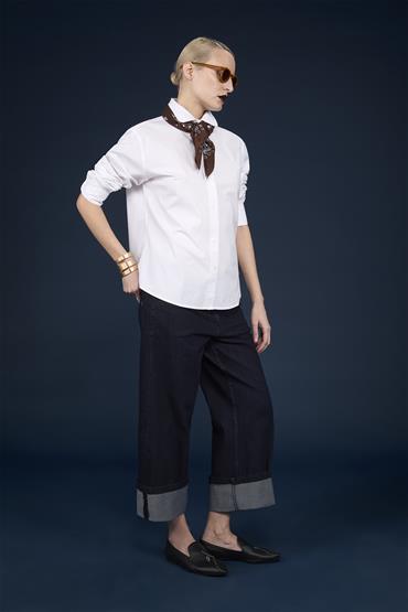 CASUAL SHIRT ROUND COLLAR
