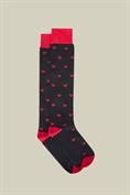 SOCKS HEART PATTERN
