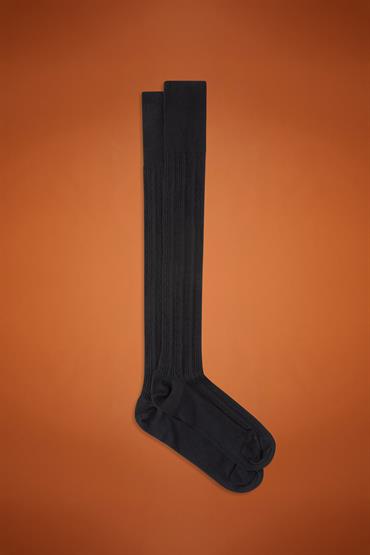 OVER THE KNEE SOCKS BLACK