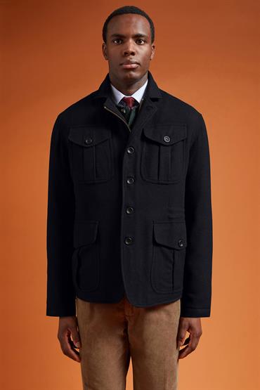 LIGHT PADDED JACKET DK BLUE